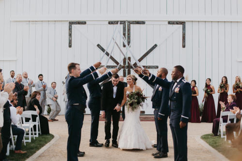 Military wedding